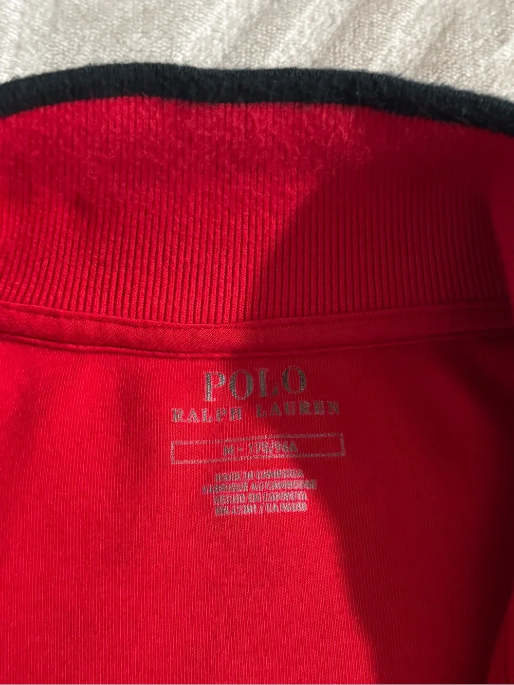 Polo Ralph Lauren Red Full-Zip Track Jacket